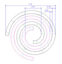 Spirale grundriss