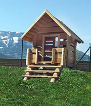 Kleines Spielhaus JOFROSpielgeräte